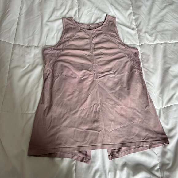 Athleta Tops - Athleta Foothill Tank Top Flora Mauve Purple Womens Medium M Yoga‎ Running